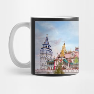 Kremlin in Izmailovo in Moscow, Russia Mug